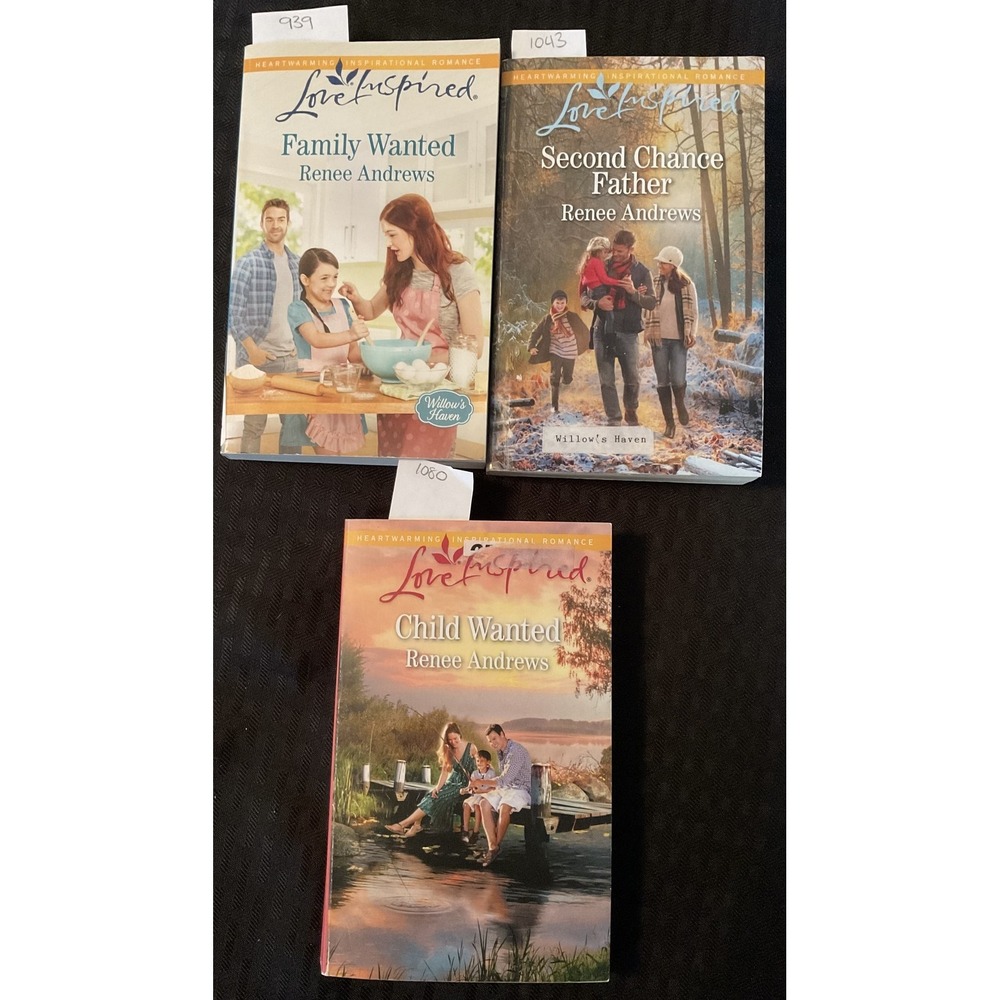 Love Inspired Lot Willow's Haven Renee Andrews Family Wanted Second Chance Fathe
